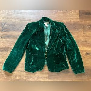 •gorgeous• emerald green St. Patrick’s day festive parade jacket womens large